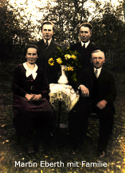 Martin Eberth und Familie