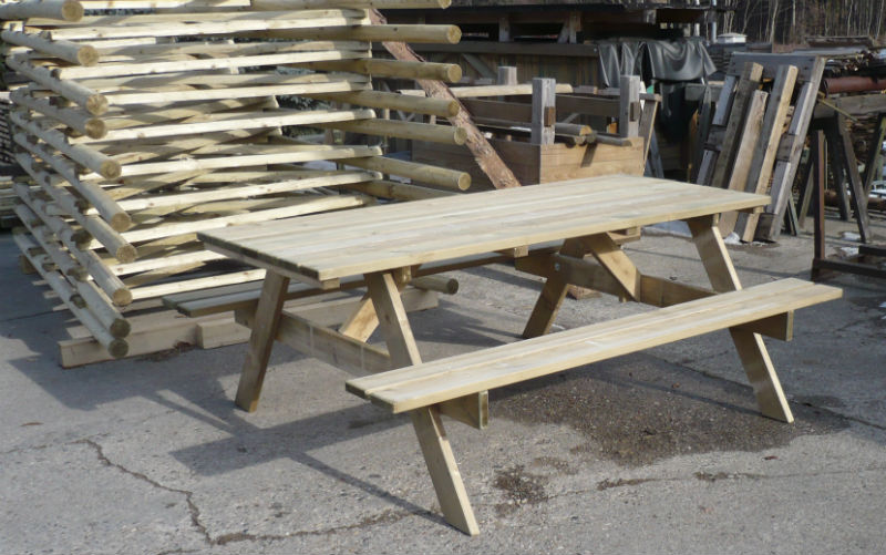 Picknicktisch - Holzverarbeitung Eberth